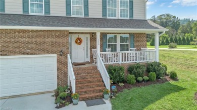 Like-new and truly move-in ready, this stunning 2-story on Oakwoods Country Club in North Carolina - for sale on GolfHomes.com, golf home, golf lot
