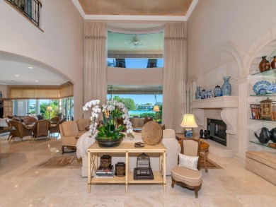 A PVT BEACHFRONT HOME W/ A PROTECTED DEEP-WATER DOCK! This on Longboat Key Golf Club in Florida - for sale on GolfHomes.com, golf home, golf lot