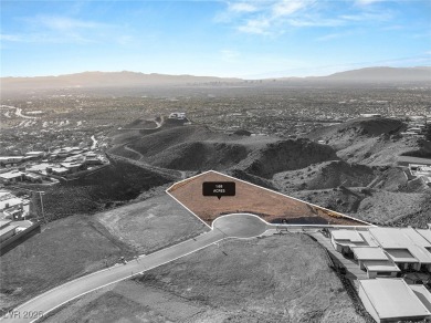 Perched 2,700 ft above the valley floor in double-gated Dragon's on Dragon Ridge Country Club in Nevada - for sale on GolfHomes.com, golf home, golf lot