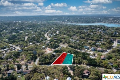 Tree shaded possible 2nd story lake view lot located in Canyon on Canyon Lake Golf Club in Texas - for sale on GolfHomes.com, golf home, golf lot