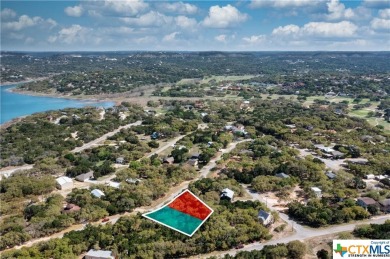 Tree shaded possible 2nd story lake view lot located in Canyon on Canyon Lake Golf Club in Texas - for sale on GolfHomes.com, golf home, golf lot