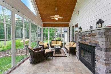 Luxury Golf Course Living at Its Finest in The Preserve at on The Preserve At Jordan Lake Golf Club in North Carolina - for sale on GolfHomes.com, golf home, golf lot
