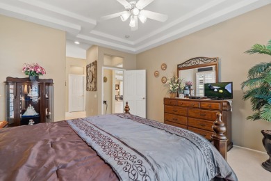 Beautiful fairway and mountain views from this DUAL MASTER SUITE on Heritage Palms Golf Club in California - for sale on GolfHomes.com, golf home, golf lot