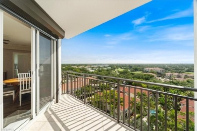 Panoramic Gulf Views from This Elegant 12th-Floor Condo at on Club at Pelican Bay Golf Course in Florida - for sale on GolfHomes.com, golf home, golf lot