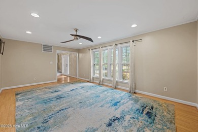 This lovely low-maintenance home features 4 BR, 2.5 baths, large on River Bend Golf and Country Club in North Carolina - for sale on GolfHomes.com, golf home, golf lot