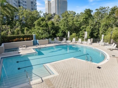 Panoramic Gulf Views from This Elegant 12th-Floor Condo at on Club at Pelican Bay Golf Course in Florida - for sale on GolfHomes.com, golf home, golf lot