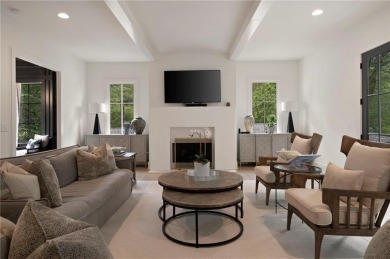 Stunning newer construction with modern flair, ideally located on Bobby Jones Golf Club in Georgia - for sale on GolfHomes.com, golf home, golf lot