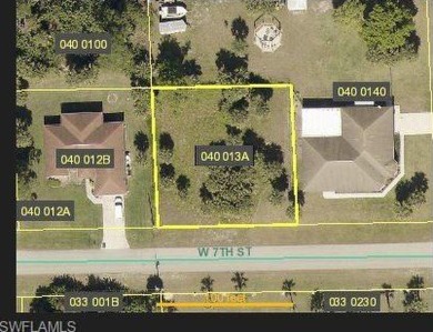 Build your dream home on this highly sought-after residential on Lehigh Resort Club in Florida - for sale on GolfHomes.com, golf home, golf lot