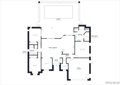 Charming 3-bedroom, 2-bathroom pool home nestled in the serene on Sugarmill Woods Golf and Country Club in Florida - for sale on GolfHomes.com, golf home, golf lot