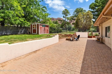 Your Sedona Hobby Farm Awaits: Golf Course Living with Gardens & on Oakcreek Country Club in Arizona - for sale on GolfHomes.com, golf home, golf lot