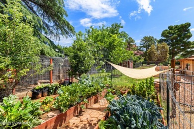 Your Sedona Hobby Farm Awaits: Golf Course Living with Gardens & on Oakcreek Country Club in Arizona - for sale on GolfHomes.com, golf home, golf lot