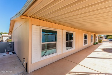 Enjoy easy, low-maintenance living in this move-in ready on Sun Lakes Country Club in Arizona - for sale on GolfHomes.com, golf home, golf lot