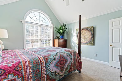 Custom-built home nestled on a quiet cul-de-sac in the highly on Ocean Ridge Plantation in North Carolina - for sale on GolfHomes.com, golf home, golf lot