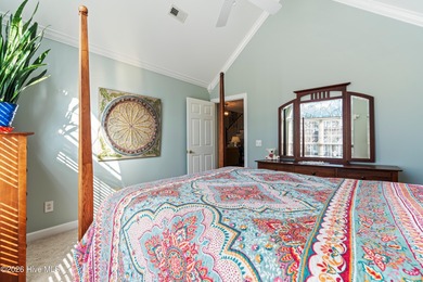 Custom-built home nestled on a quiet cul-de-sac in the highly on Ocean Ridge Plantation in North Carolina - for sale on GolfHomes.com, golf home, golf lot