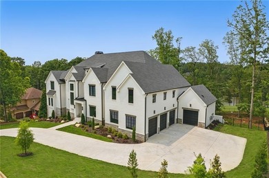 Welcome to a statement home in the prestigious Echelon community on Echelon Golf Club in Georgia - for sale on GolfHomes.com, golf home, golf lot