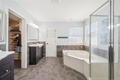 Beautiful 4-bedroom home with 2 versatile flex rooms, currently on Bailey Ranch Golf Club in Oklahoma - for sale on GolfHomes.com, golf home, golf lot