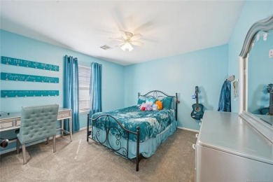 Beautiful 4-bedroom home with 2 versatile flex rooms, currently on Bailey Ranch Golf Club in Oklahoma - for sale on GolfHomes.com, golf home, golf lot