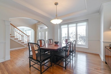 HIGHLY SOUGHT-AFTER GREGG'S LANDING | 4 BEDROOMS + 1ST FLOOR on White Deer Run Golf Club in Illinois - for sale on GolfHomes.com, golf home, golf lot