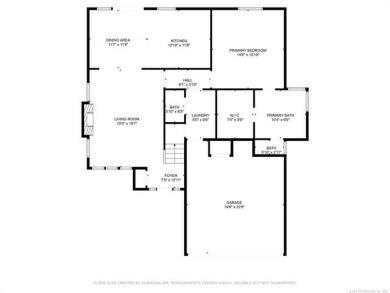 Beautiful 4-bedroom home with 2 versatile flex rooms, currently on Bailey Ranch Golf Club in Oklahoma - for sale on GolfHomes.com, golf home, golf lot