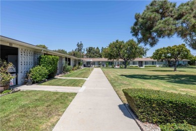 Beautiful 1 bedroom in Mutual 1 on the greenbelt with a view of on Leisure World Seal Beach Golf Course in California - for sale on GolfHomes.com, golf home, golf lot