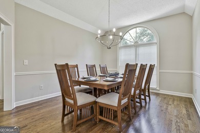 Enjoy the golf course views from this beautifully updated 4bd/3 on Canongate On White Oak Golf Course in Georgia - for sale on GolfHomes.com, golf home, golf lot