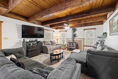 Charming 3 bedroom, 2 bath cedar sided, cul-de-sac home located on Holly Lake Ranch Golf Club in Texas - for sale on GolfHomes.com, golf home, golf lot