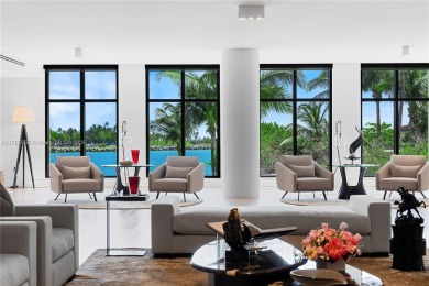 LUXURY IN MINIMALISM DESIGNED IN ELEGANT HUES OF GRAY  TAUPES IN on Fisher Island Club in Florida - for sale on GolfHomes.com, golf home, golf lot