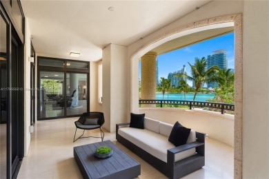 LUXURY IN MINIMALISM DESIGNED IN ELEGANT HUES OF GRAY  TAUPES IN on Fisher Island Club in Florida - for sale on GolfHomes.com, golf home, golf lot
