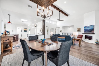 A major remodel was done in 2024, removing a step down upon on Rio Verde Country Club - Quail Run in Arizona - for sale on GolfHomes.com, golf home, golf lot