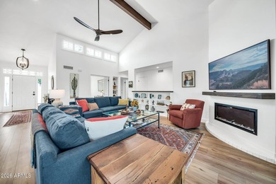 A major remodel was done in 2024, removing a step down upon on Rio Verde Country Club - Quail Run in Arizona - for sale on GolfHomes.com, golf home, golf lot