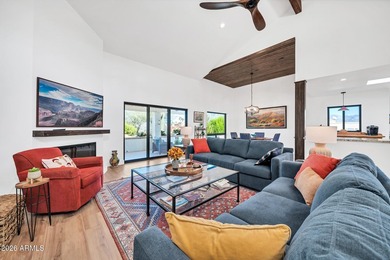 A major remodel was done in 2024, removing a step down upon on Rio Verde Country Club - Quail Run in Arizona - for sale on GolfHomes.com, golf home, golf lot