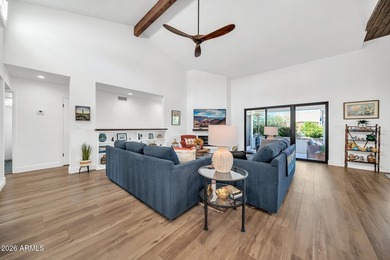 A major remodel was done in 2024, removing a step down upon on Rio Verde Country Club - Quail Run in Arizona - for sale on GolfHomes.com, golf home, golf lot