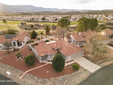 Located in the beautiful Verde Santa Fe community this house on Verde Santa Fe Golf Club in Arizona - for sale on GolfHomes.com, golf home, golf lot