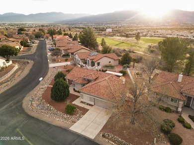 Located in the beautiful Verde Santa Fe community this house on Verde Santa Fe Golf Club in Arizona - for sale on GolfHomes.com, golf home, golf lot