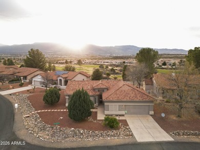 Located in the beautiful Verde Santa Fe community this house on Verde Santa Fe Golf Club in Arizona - for sale on GolfHomes.com, golf home, golf lot