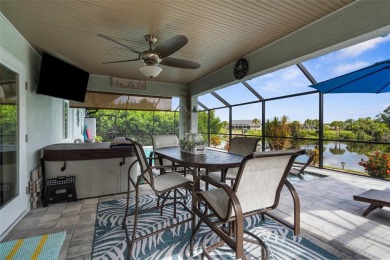 Stunning 3 Bedroom / 2 Bathroom WATERFRONT POOL HOME on the on Rotonda Golf and Country Club - Long Marsh  in Florida - for sale on GolfHomes.com, golf home, golf lot