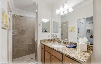Discover this stunning top floor Bellini 2 BR + Den condo on Bonita National Golf Course in Florida - for sale on GolfHomes.com, golf home, golf lot
