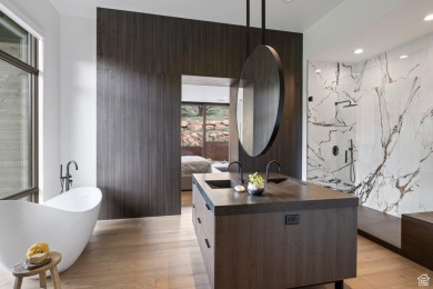 Step into modern elegance with unmatched Red Ledges and on Red Ledges Golf Club in Utah - for sale on GolfHomes.com, golf home, golf lot
