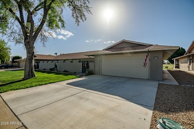 Welcome to this beautifully updated Sun City gem backing to the on Sun City-Willow Creek / Willow Brook  in Arizona - for sale on GolfHomes.com, golf home, golf lot