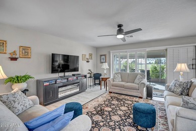 Welcome to this beautifully updated Sun City gem backing to the on Sun City-Willow Creek / Willow Brook  in Arizona - for sale on GolfHomes.com, golf home, golf lot