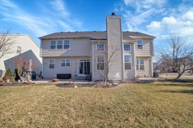 Beautiful open concept floor plan with soaring high ceilings on Villa Olivia Country Club in Illinois - for sale on GolfHomes.com, golf home, golf lot