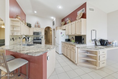 Unique property! 3BR, 3BA Palacia model with a lovely casita in on Oakwood Golf Club  in Arizona - for sale on GolfHomes.com, golf home, golf lot