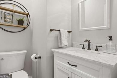 This Qaint Cottage Sits on a Private Wooded Corner Lot Making it on The Highlands Course at Lake Arrowhead in Georgia - for sale on GolfHomes.com, golf home, golf lot