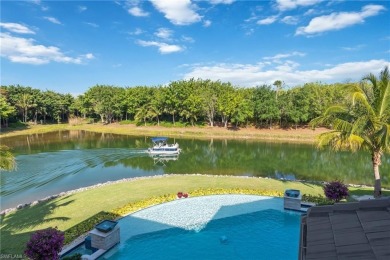 The ultimate waterfront lifestyle awaits in this exclusive on Miromar Lakes Golf Club in Florida - for sale on GolfHomes.com, golf home, golf lot