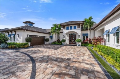 The ultimate waterfront lifestyle awaits in this exclusive on Miromar Lakes Golf Club in Florida - for sale on GolfHomes.com, golf home, golf lot