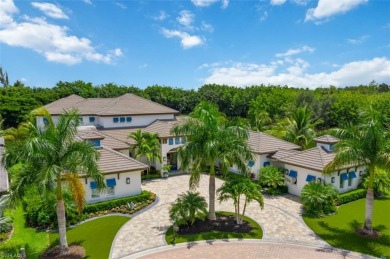 The ultimate waterfront lifestyle awaits in this exclusive on Miromar Lakes Golf Club in Florida - for sale on GolfHomes.com, golf home, golf lot