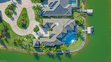 The ultimate waterfront lifestyle awaits in this exclusive on Miromar Lakes Golf Club in Florida - for sale on GolfHomes.com, golf home, golf lot