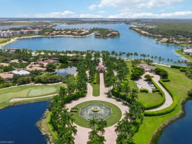 The ultimate waterfront lifestyle awaits in this exclusive on Miromar Lakes Golf Club in Florida - for sale on GolfHomes.com, golf home, golf lot