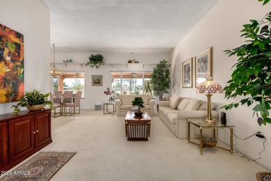 Owned solar home on situated on a beautiful golf course lot on Sun City Riverview Golf Course in Arizona - for sale on GolfHomes.com, golf home, golf lot