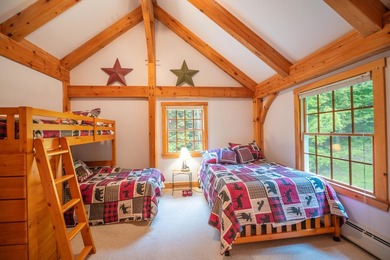 Gorgeous 2003 post and beam with mountain views and great on Hermitage Club Golf Course in Vermont - for sale on GolfHomes.com, golf home, golf lot